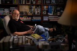 Mark Wukas in his office
